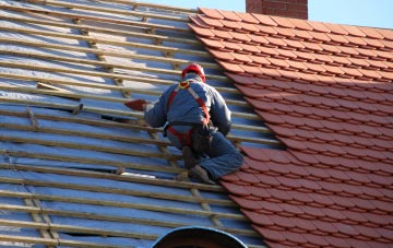 roof tiles Collyweston, Northamptonshire